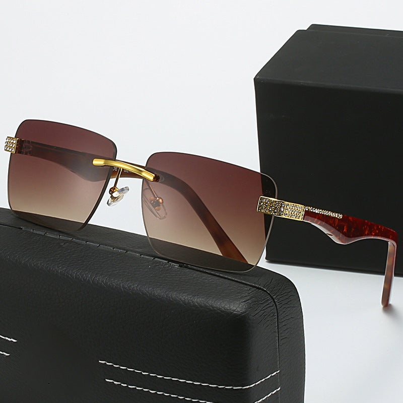 Damen modische Sonnenbrille im eleganten quadratischen Design Brehn