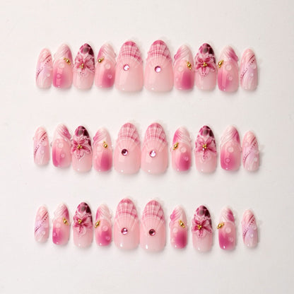 Künstlerisches Stiletto-Nail-Design Brehn