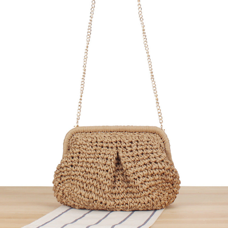Handtasche Im Eleganten Makramee-Stil Brehn