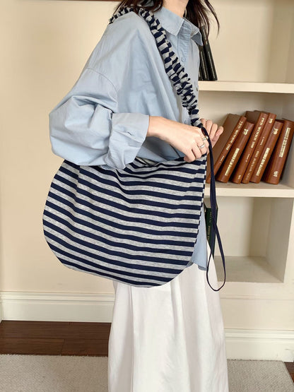 Weiche Baumwollstern-Druck Hobo Tasche