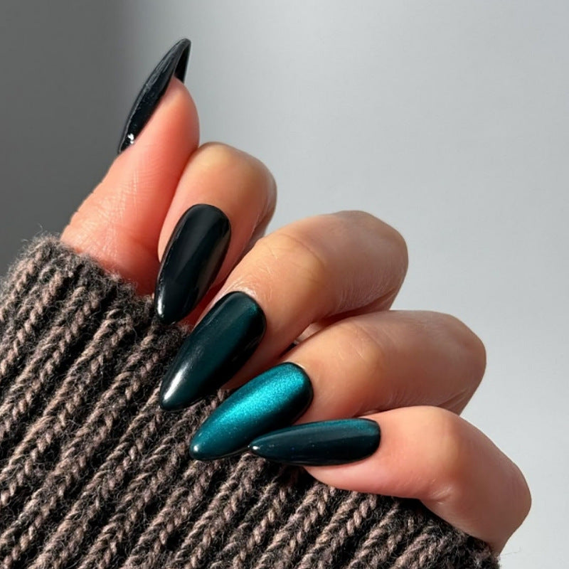 Hochglanz Stiletto Press-On Nagelset mit elegantem Finish Brehn