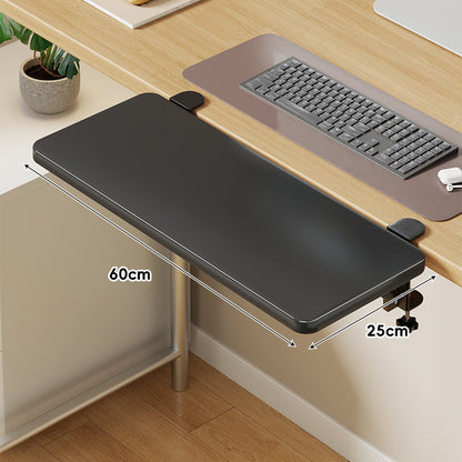Unter-Tisch Gleitschienen-Tastaturablage und Schreibtischverlängerung mit sanfter Gleitmontage