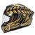 Vollgesichts-Artikulierter Motorradhelm Brehn