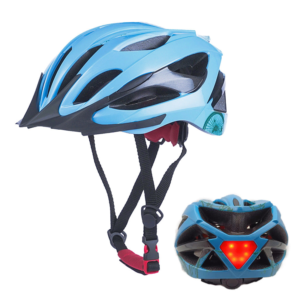 Fahrradhelm mit Led-Rücklicht und Optimaler Belüftung Brehn
