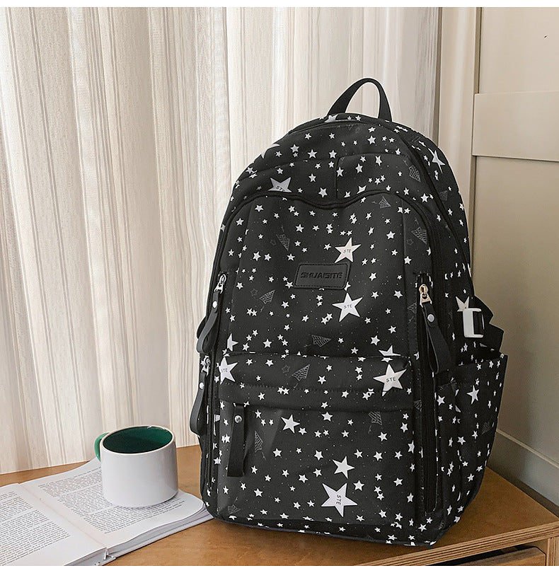 Sternendruck Schul-Rucksack