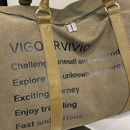 Langlebige Canvas-Gym-Duffel-Tasche