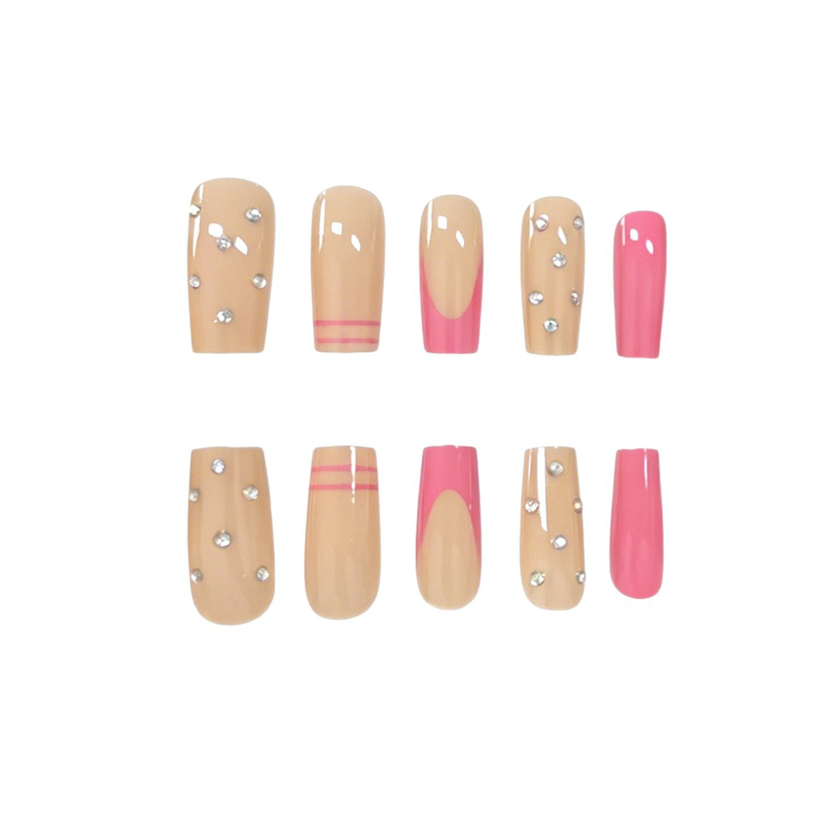 Elegante Acryl-Nagelverzögerungen Brehn