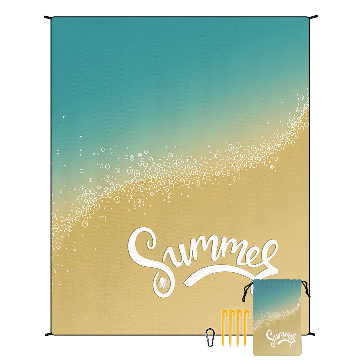 Damen multifunktionale Stranddecke Brehn