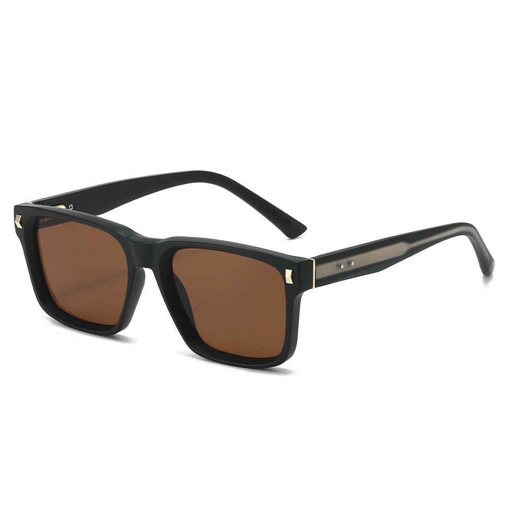 Retro Quadratrahmen Sonnenbrille Brehn