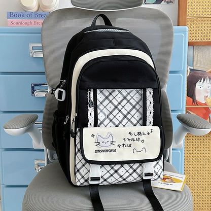 Stylische Grafische Rucksack Brehn