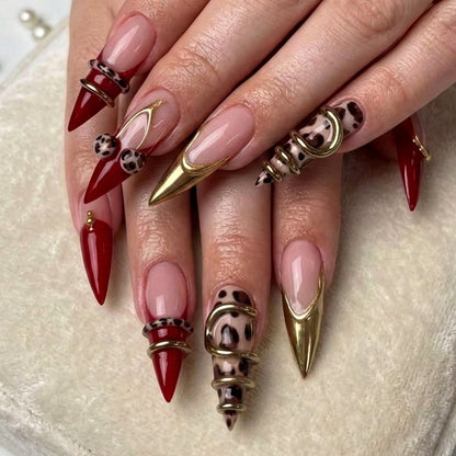 Dekorative Nagelkunst