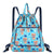 Leichter Blumen-Schnür-Rucksack Brehn