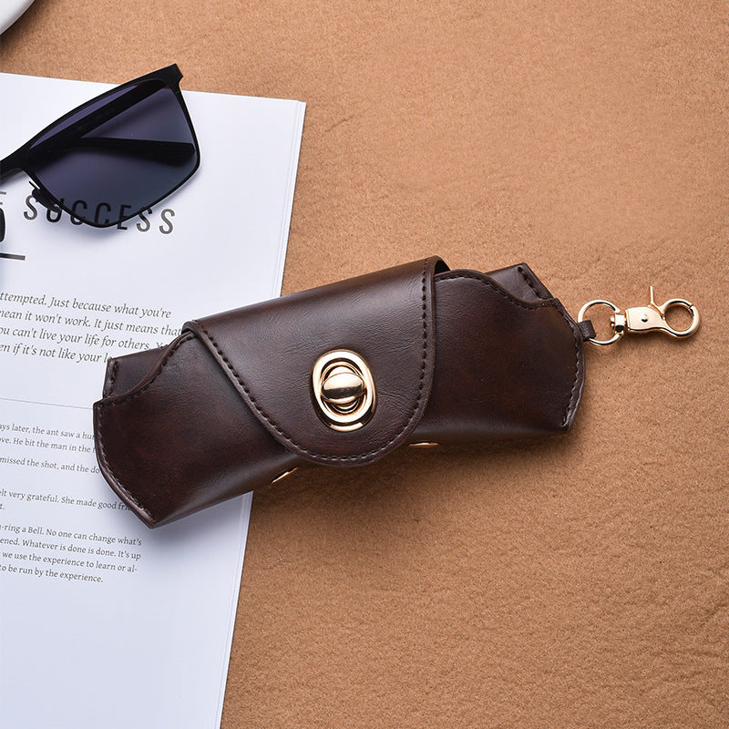 Eleganter Leder Sonnenbrillenetui Brehn