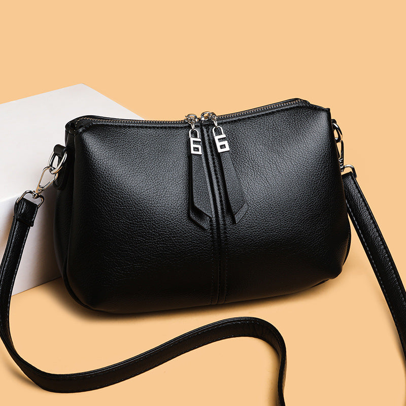 Elegante Strukturierte Schultertasche Brehn