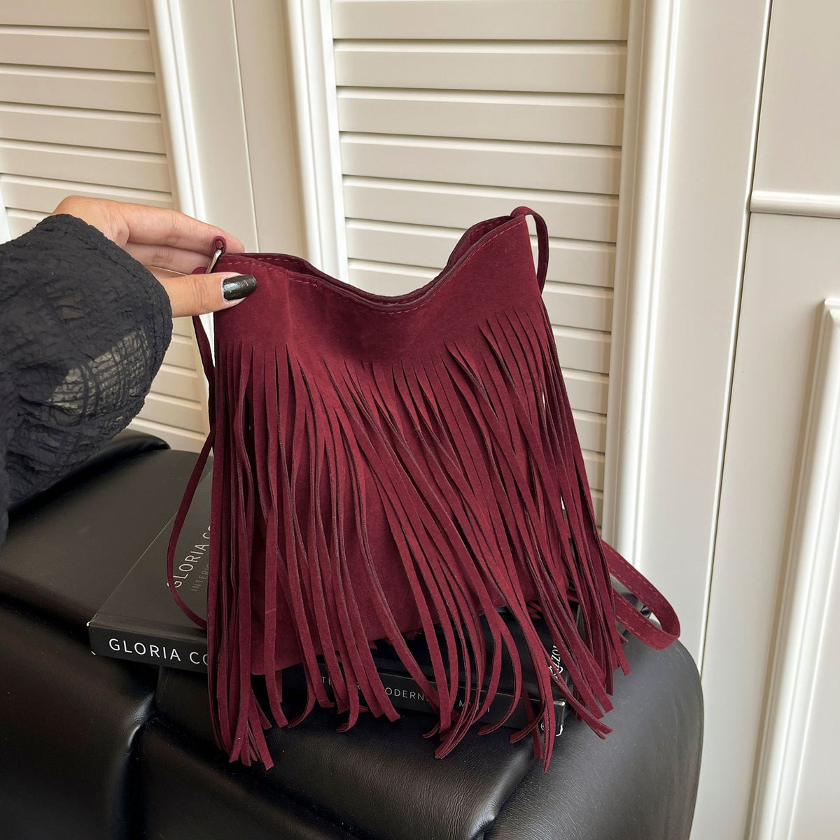 Bohemian Fransen-Handtasche