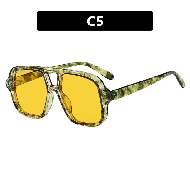 Damen stilvolle oversized Sonnenbrille im schlichten Design Brehn
