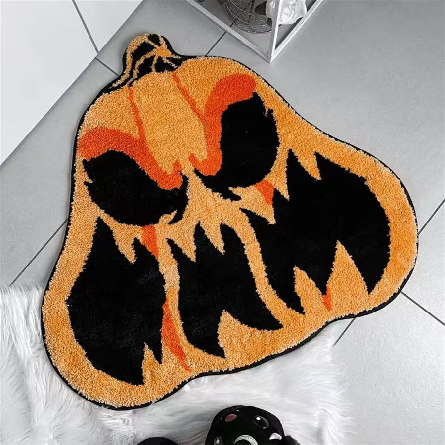 Halloween Kürbisförmiger Teppich