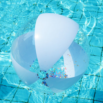 Glitter aufblasbarer Poolball Brehn