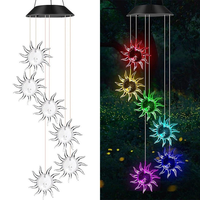 Dekorativer Flamingo Hängemobil Windspiel Gartenornament Brehn