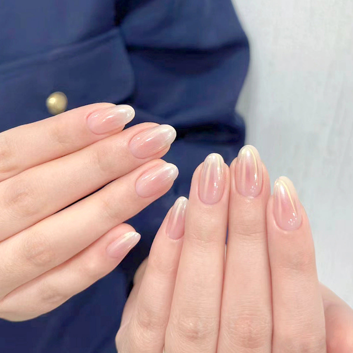 Elegante Ombre-Gel-Nageltips Brehn