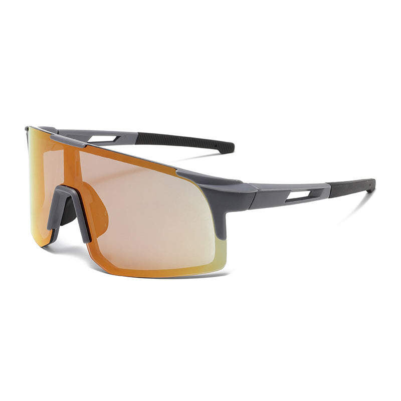 Unisex nan sportliche Wraparound Sonnenbrille mit polarisierten Gläsern, hohem UV-Schutz und rutschfestem Nasenpad Brehn