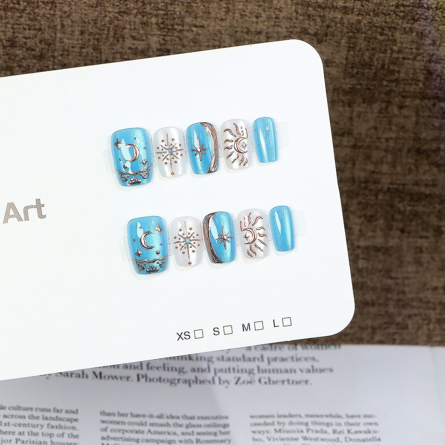 Celestial Press-On Nagelkunst Set Brehn
