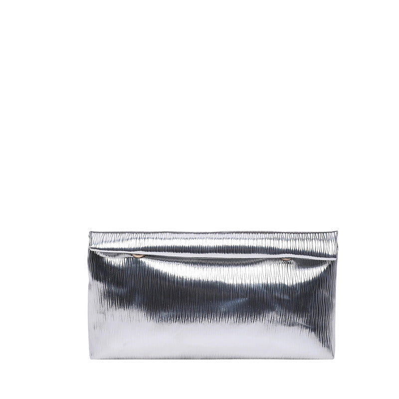 WoGlossy Texturiert Clutch Geldbörse Brehn
