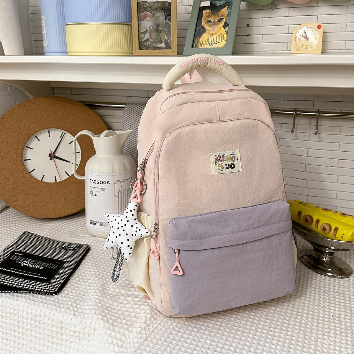 Stylischer multifunktionaler Tagesrucksack Brehn