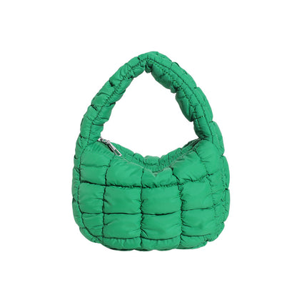Gepuffte Schultertasche