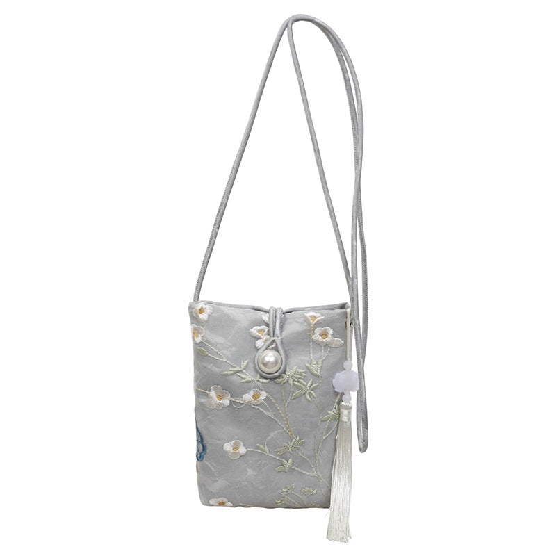 Elegante Bestickte Abendtasche