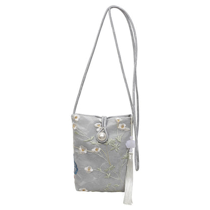 Elegante Bestickte Abendtasche