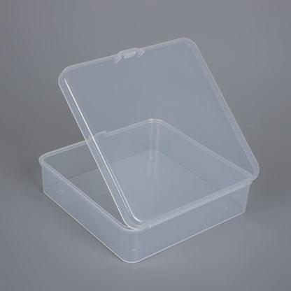 Transparente quadratische Aufbewahrungsbox Brehn