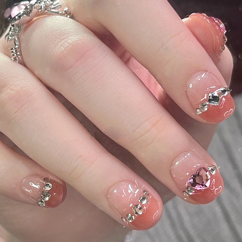 Dekoratives Press-On Nagelkunst-Set Brehn