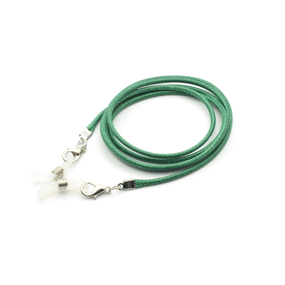 Geflochtener Leder-Brillenhalter Brehn