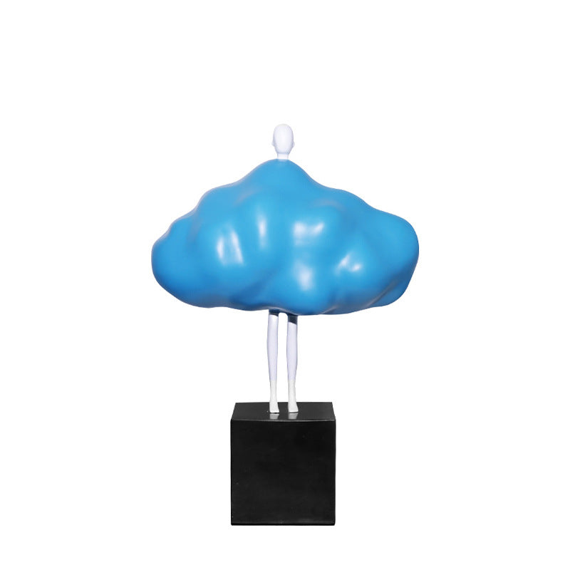 Zeitgenössische abstrakte Wolken Skulptur
