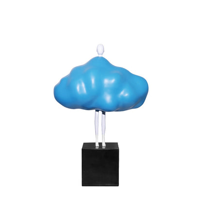 Zeitgenössische abstrakte Wolken Skulptur
