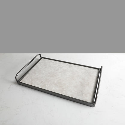 Stylisches dekoratives Tablett mit robusten Griffen