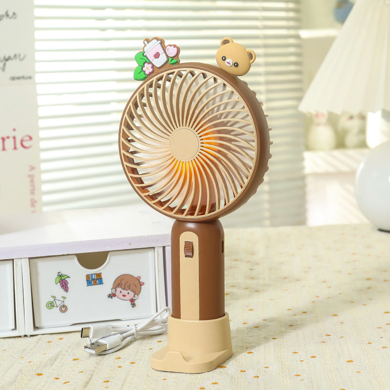 Damen Tragbarer Handventilator mit verspieltem Tierdesign Brehn