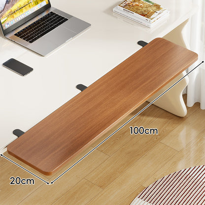 Unter-Tisch Gleitschienen-Tastaturablage und Schreibtischverlängerung mit sanfter Gleitmontage