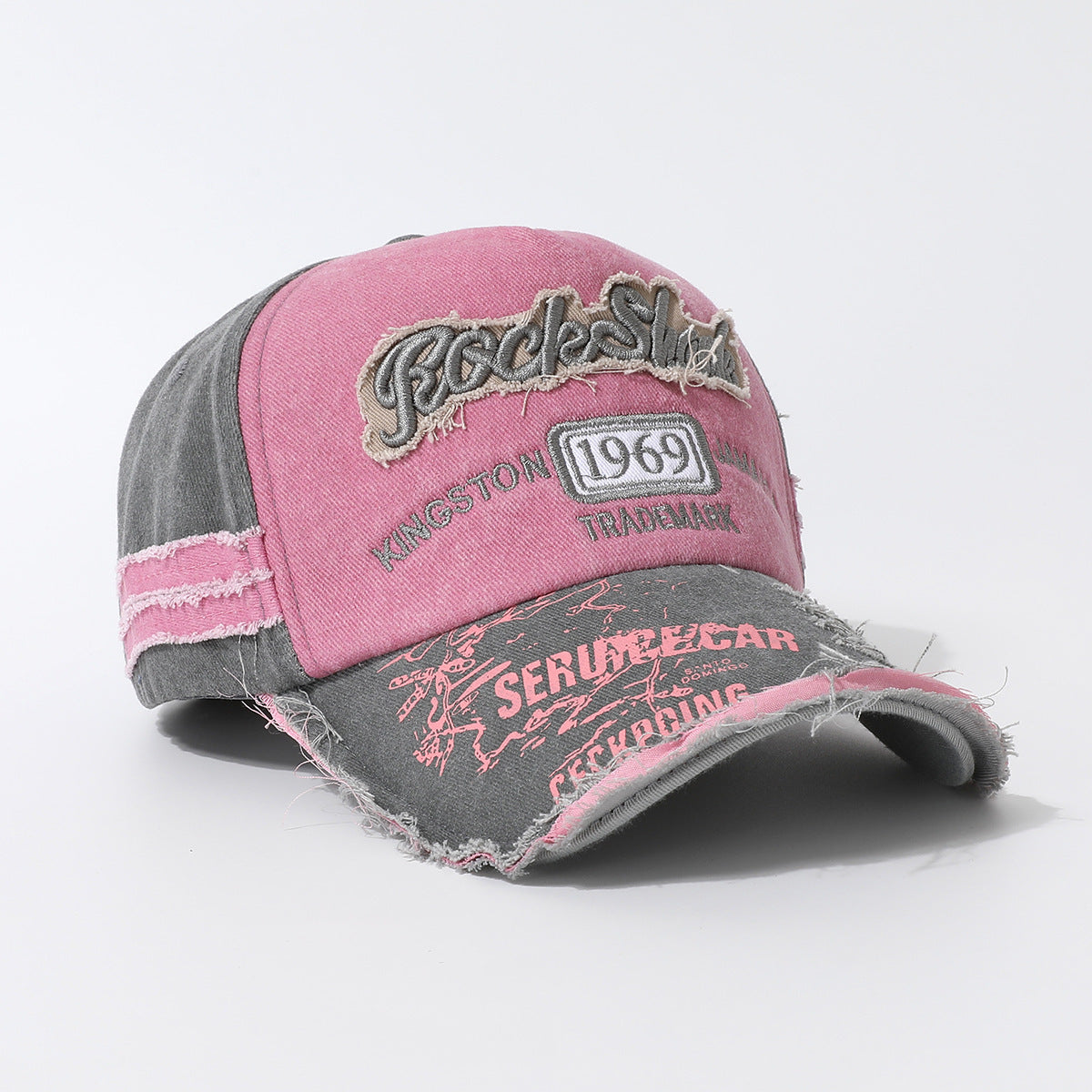 Abgewrackter Vintage Baseball-Cap