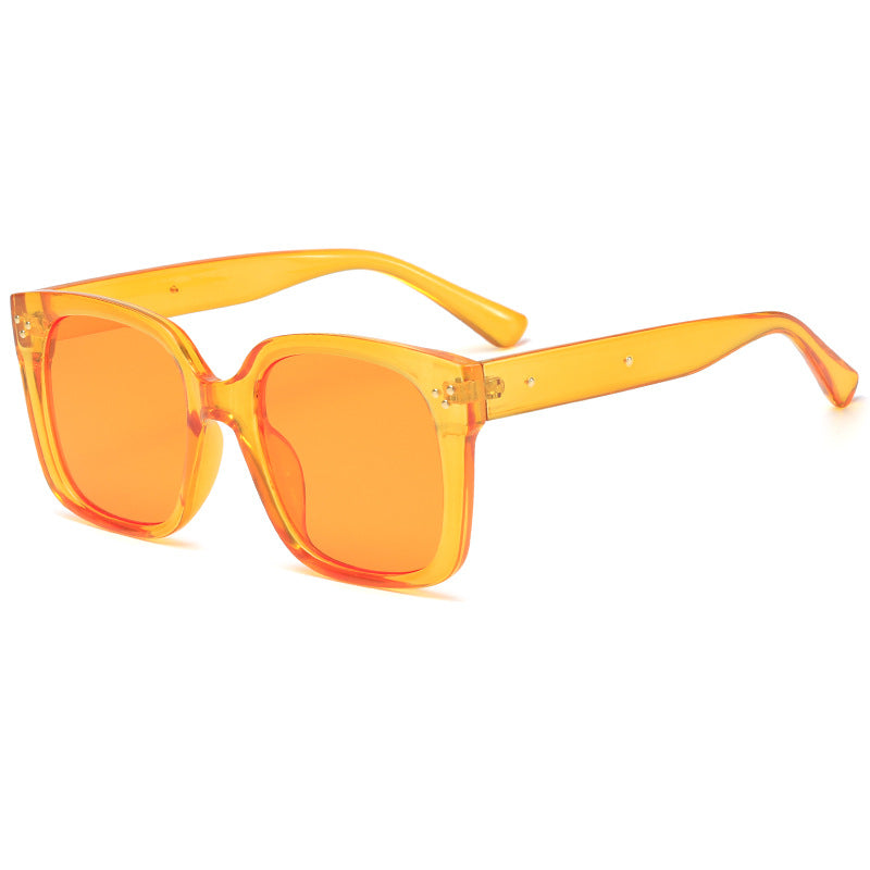 Damen quadratische Sonnenbrille mit innovativem Rahmen und UV-Schutz Brehn