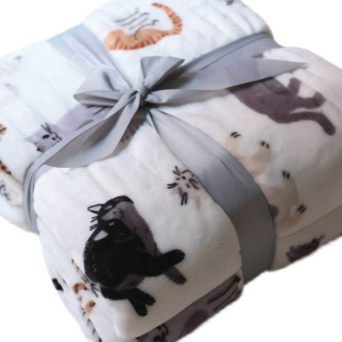 Gemütliche Einhorn-Design Fleece Hoodie Decke