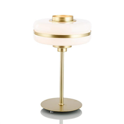 Moderne Minimalistische Tischlampe mit Eleganter Glas-Schirm