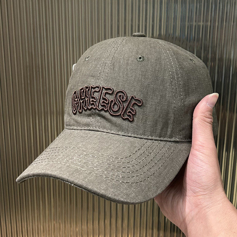 Unisex Bestickte Baumwolltwill-Cap Brehn