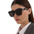 Damen Cat-Eye Sonnenbrille mit elegantem und modernem Rahmen Brehn