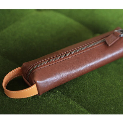 Premium Leder Reißverschluss Stiftschneider
