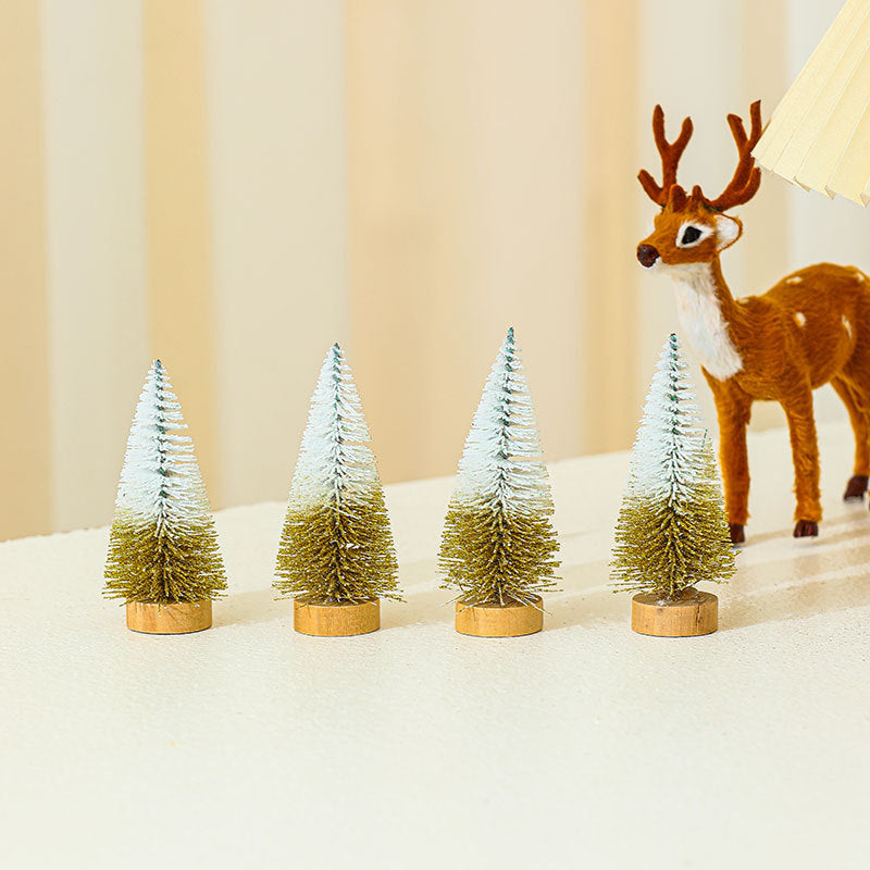 Miniatur Weihnachtsbaum Figuren Set Brehn