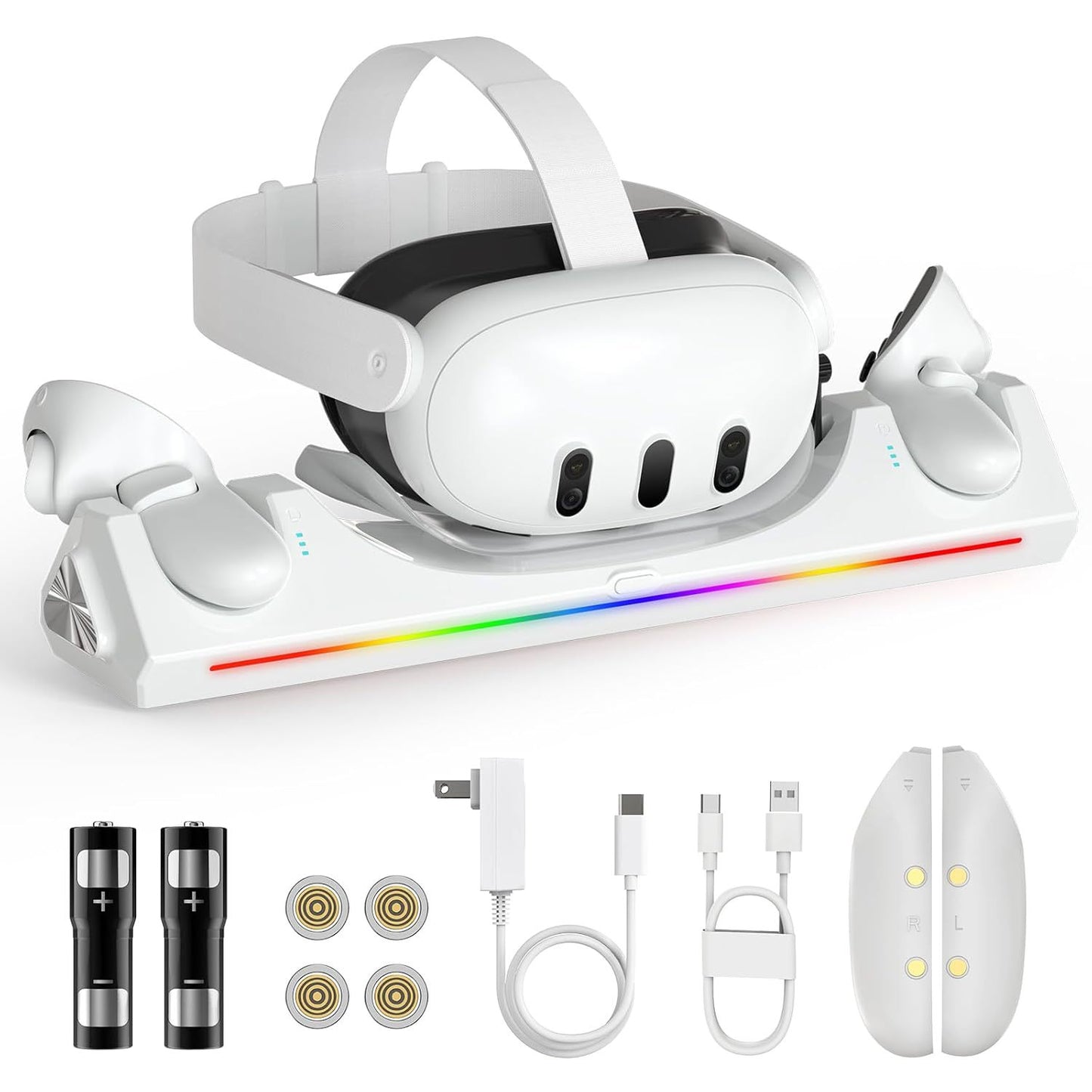 VR-Headset-Ladestation mit Rgb-Beleuchtung Brehn
