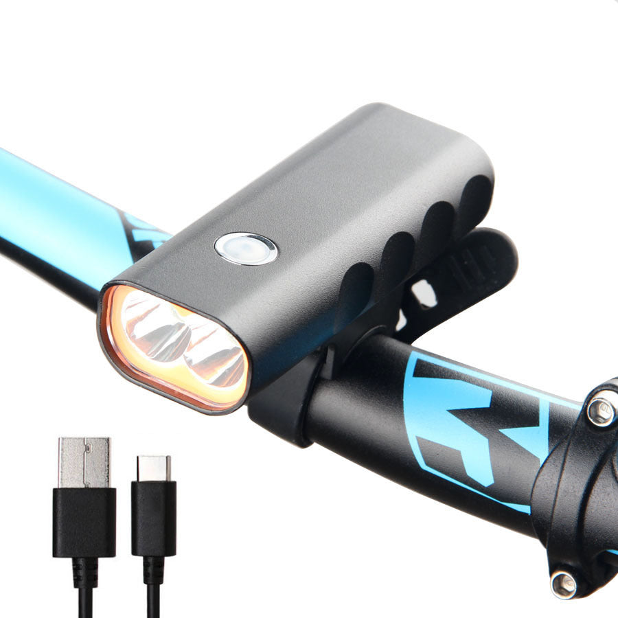 USB wiederaufladbares Fahrrad Frontlicht Brehn