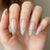 Blumengeschmücktes Press-On-Nagelset Brehn